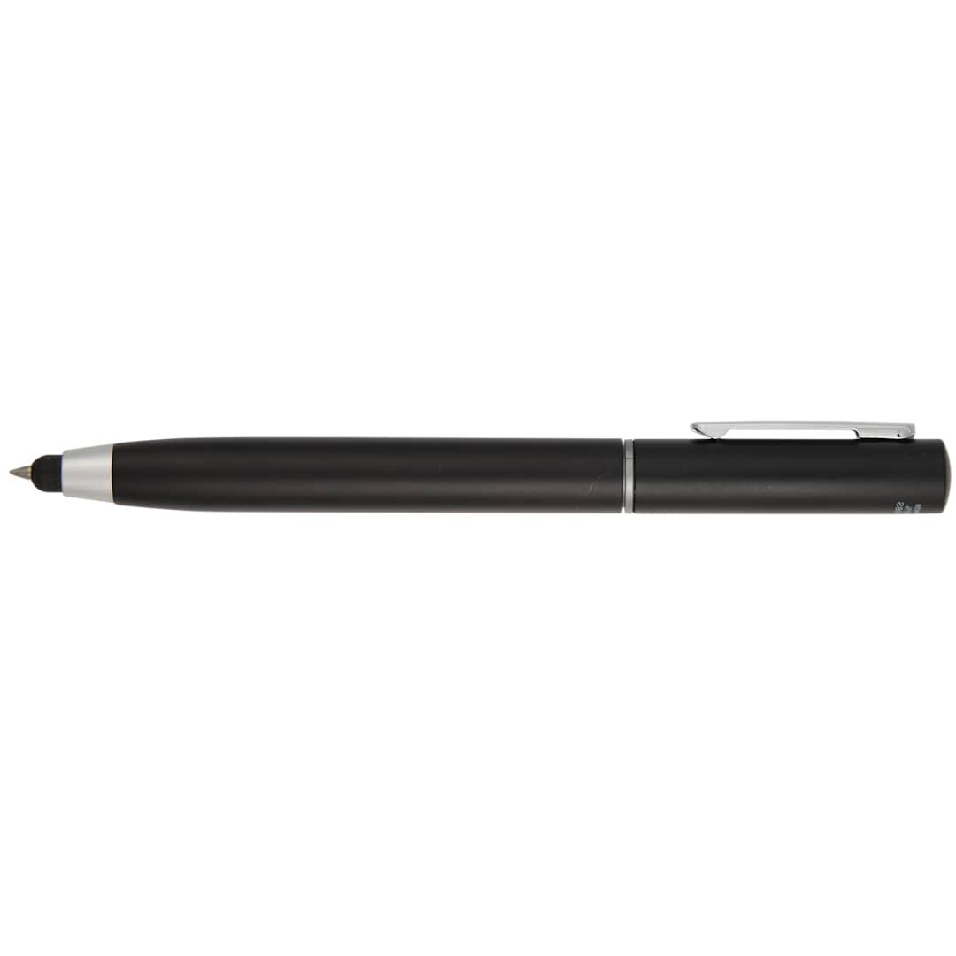 3-In-1 tech cleaning stylus gel pen Black miniatura 6