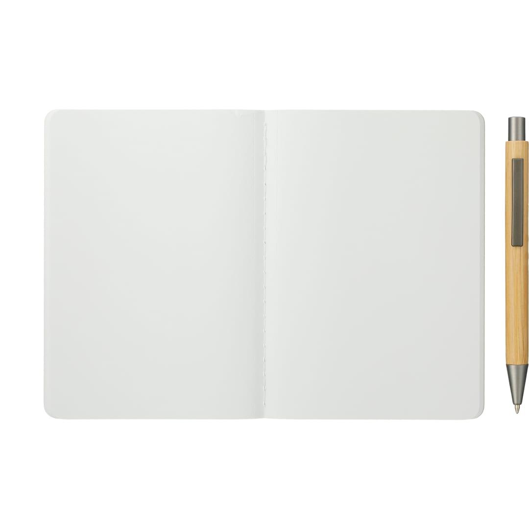Karst pocket stone paper notebook Beige miniatura 4