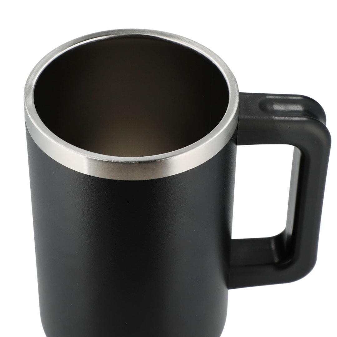 Pinnacle recycled travel tumbler with straw 40oz Black miniatura 12