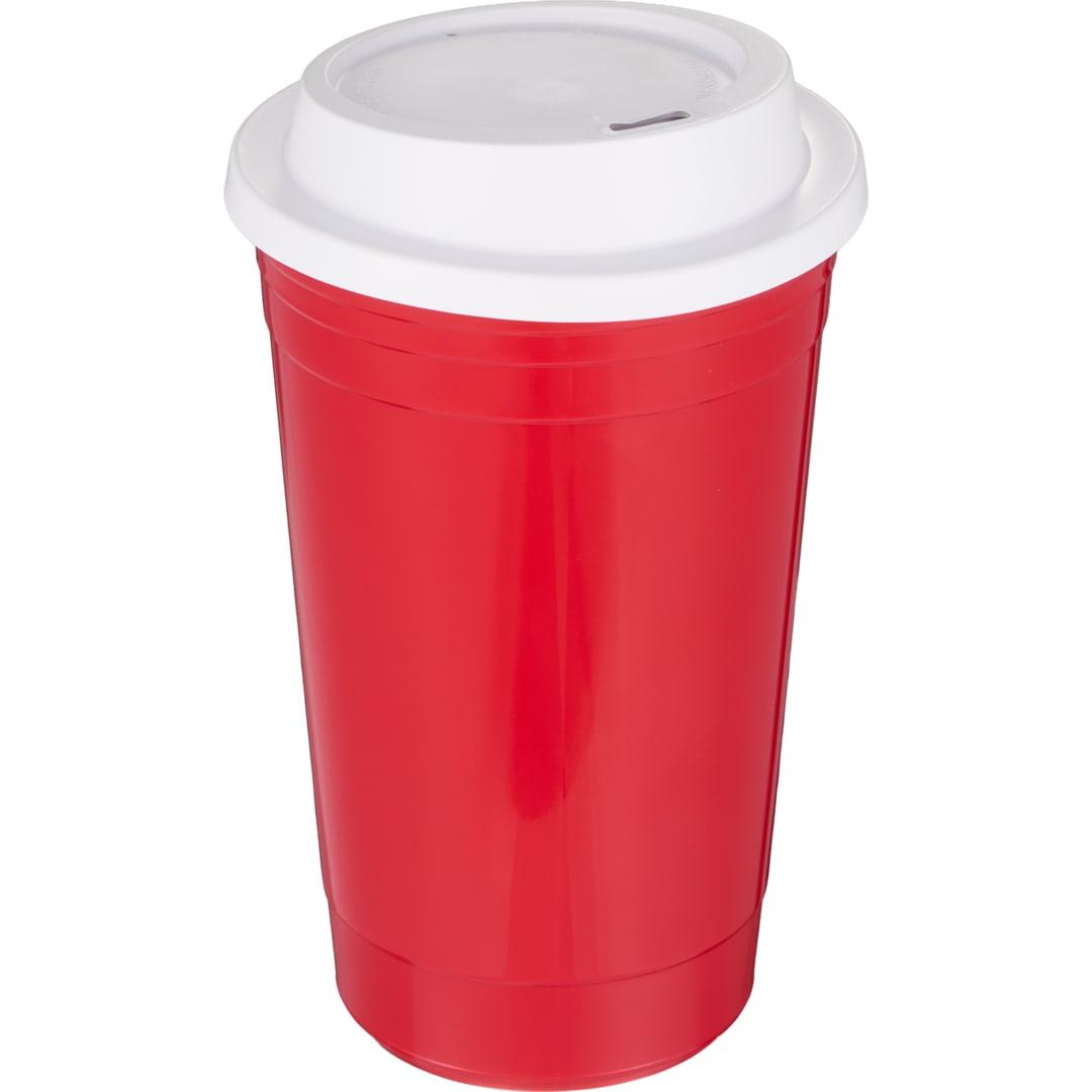 The traveler insulated cup 16 oz. w/ lid Black miniatura 18