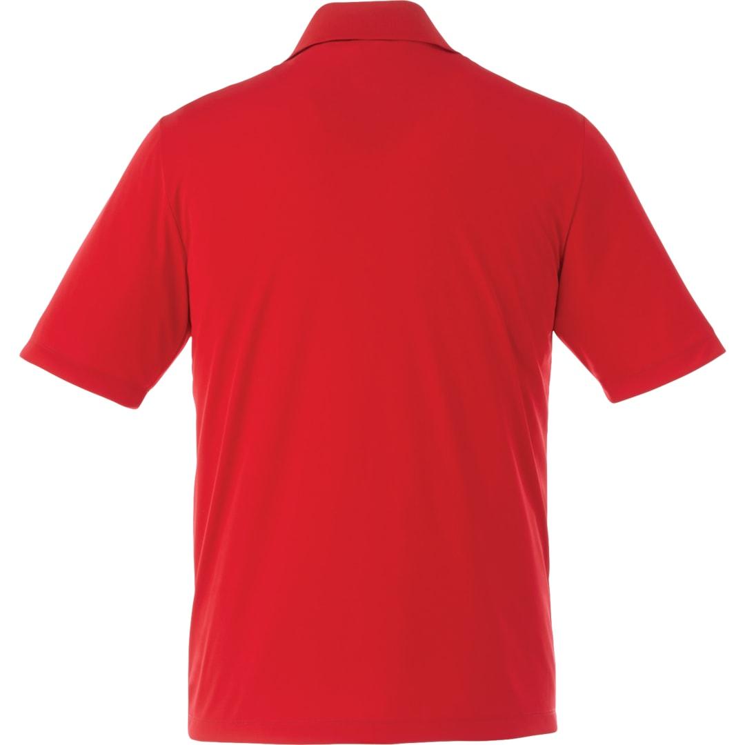 Mens dade short sleeve polo tall Red miniatura 7