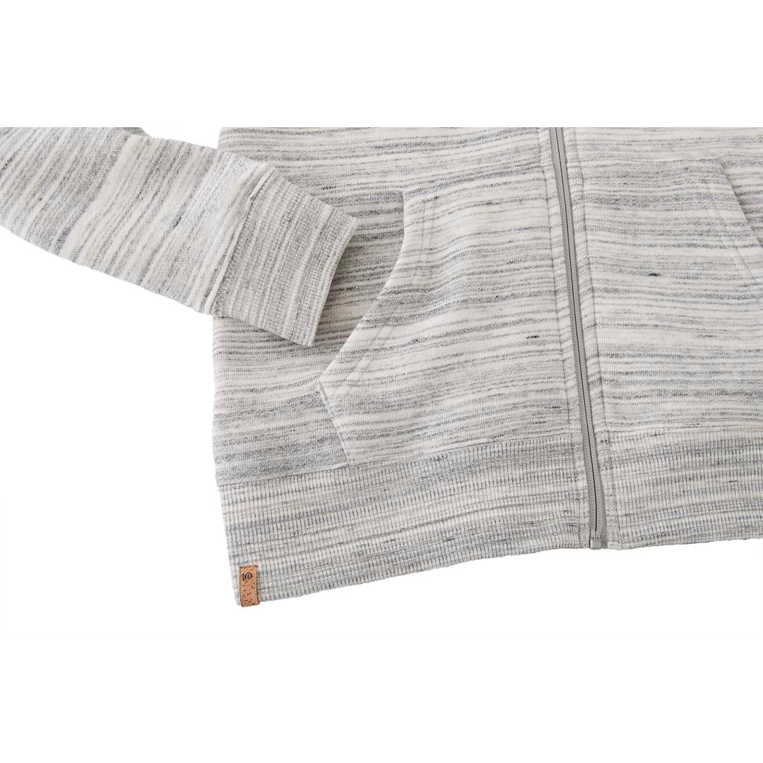 Tentree space dye zip hoodie - womens Grey miniatura 8