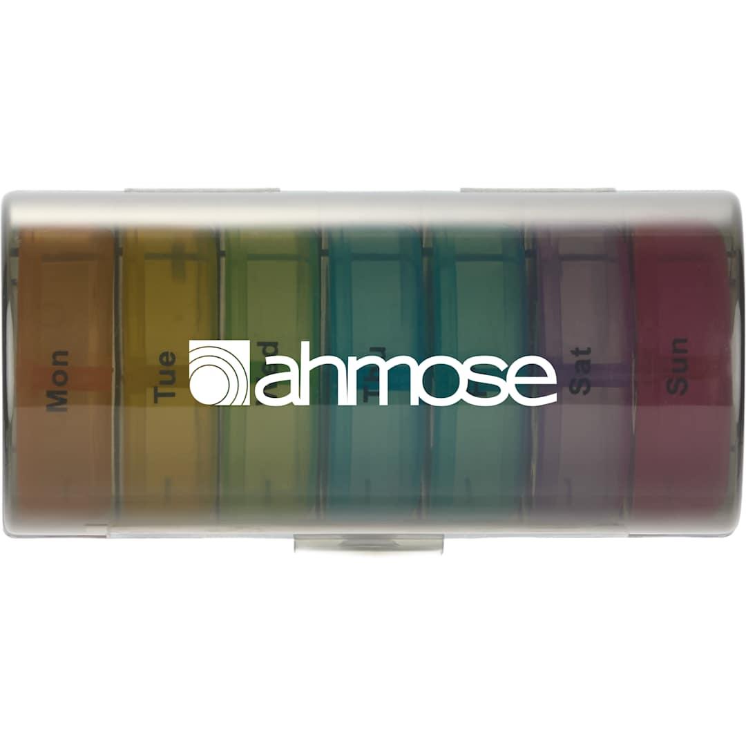 7 Day recycled travel pill organizer Black miniatura 11