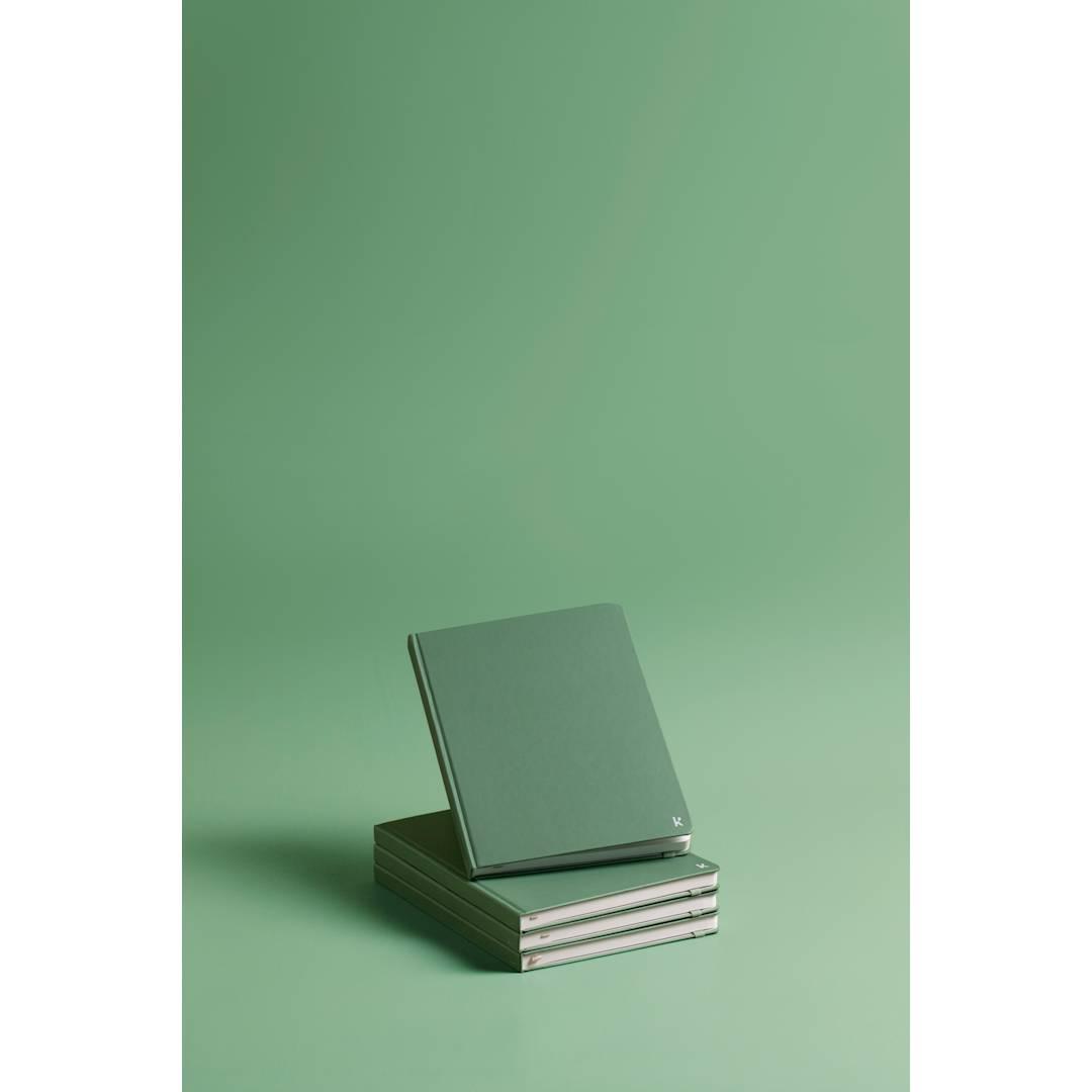 Karst 5.5 x 8.5 stone bound notebook Beige miniatura 25