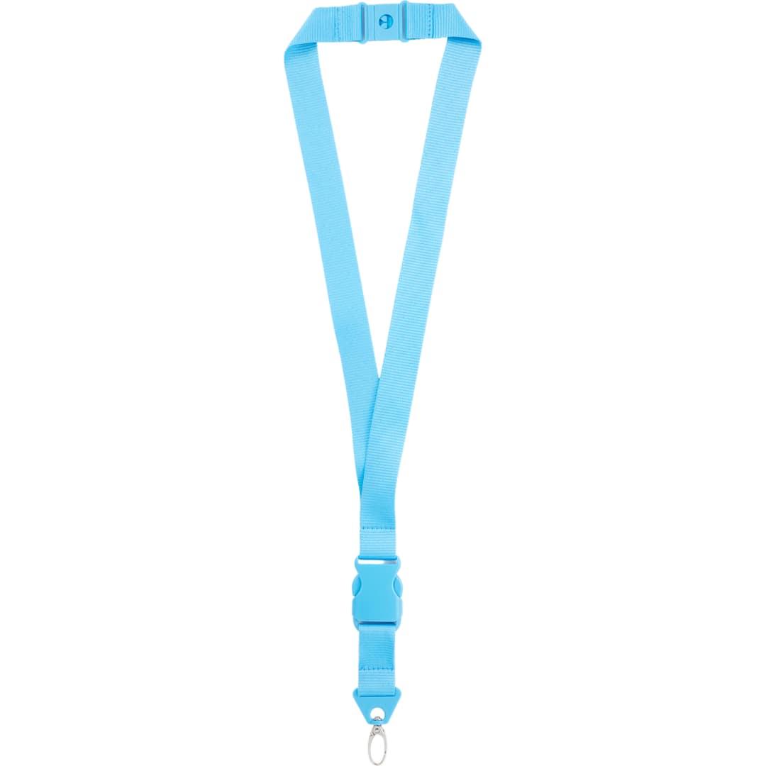 Monochrome hang in there lanyard Blue miniatura 7