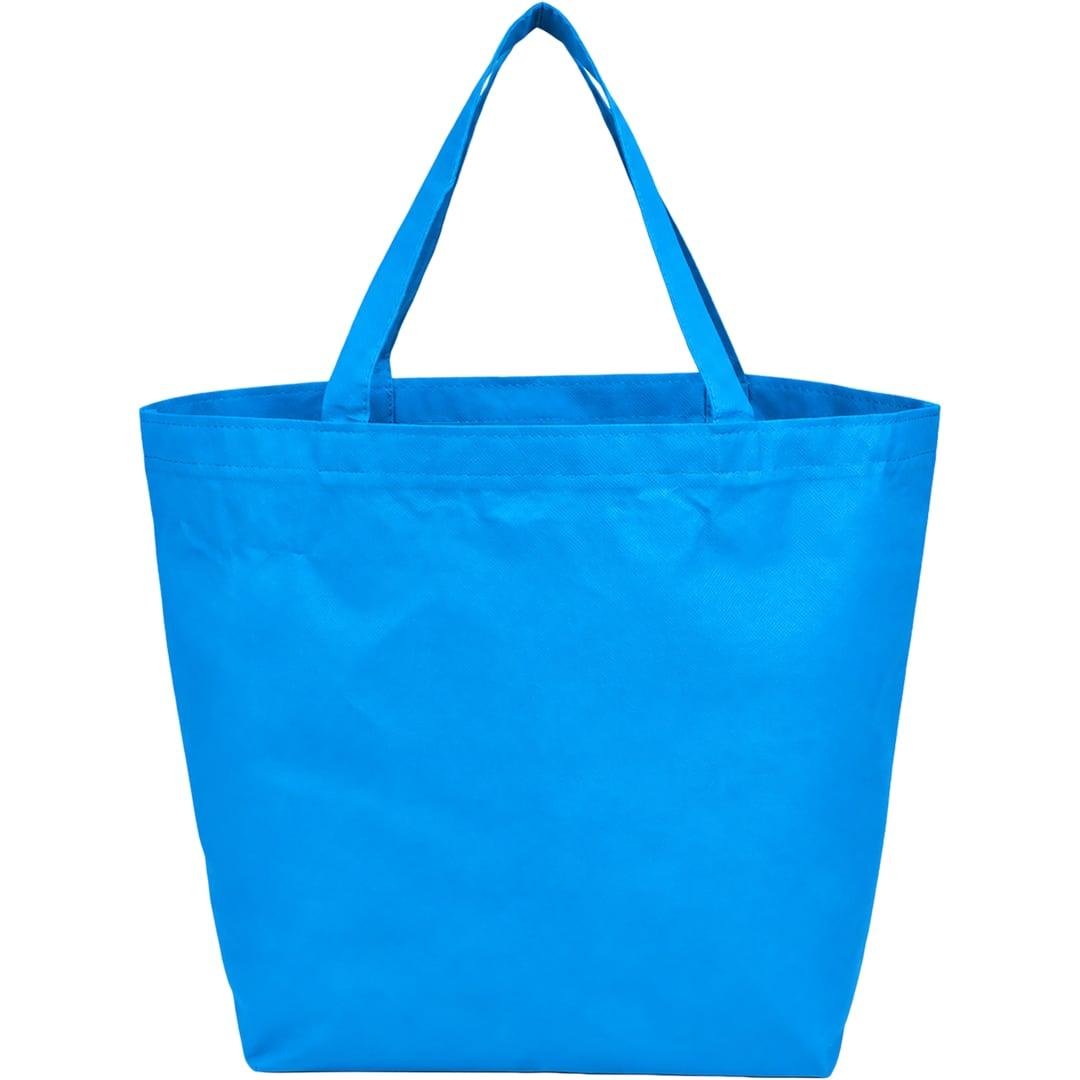 Yaya 100% recycled budget non woven shopper tote Black miniatura 42