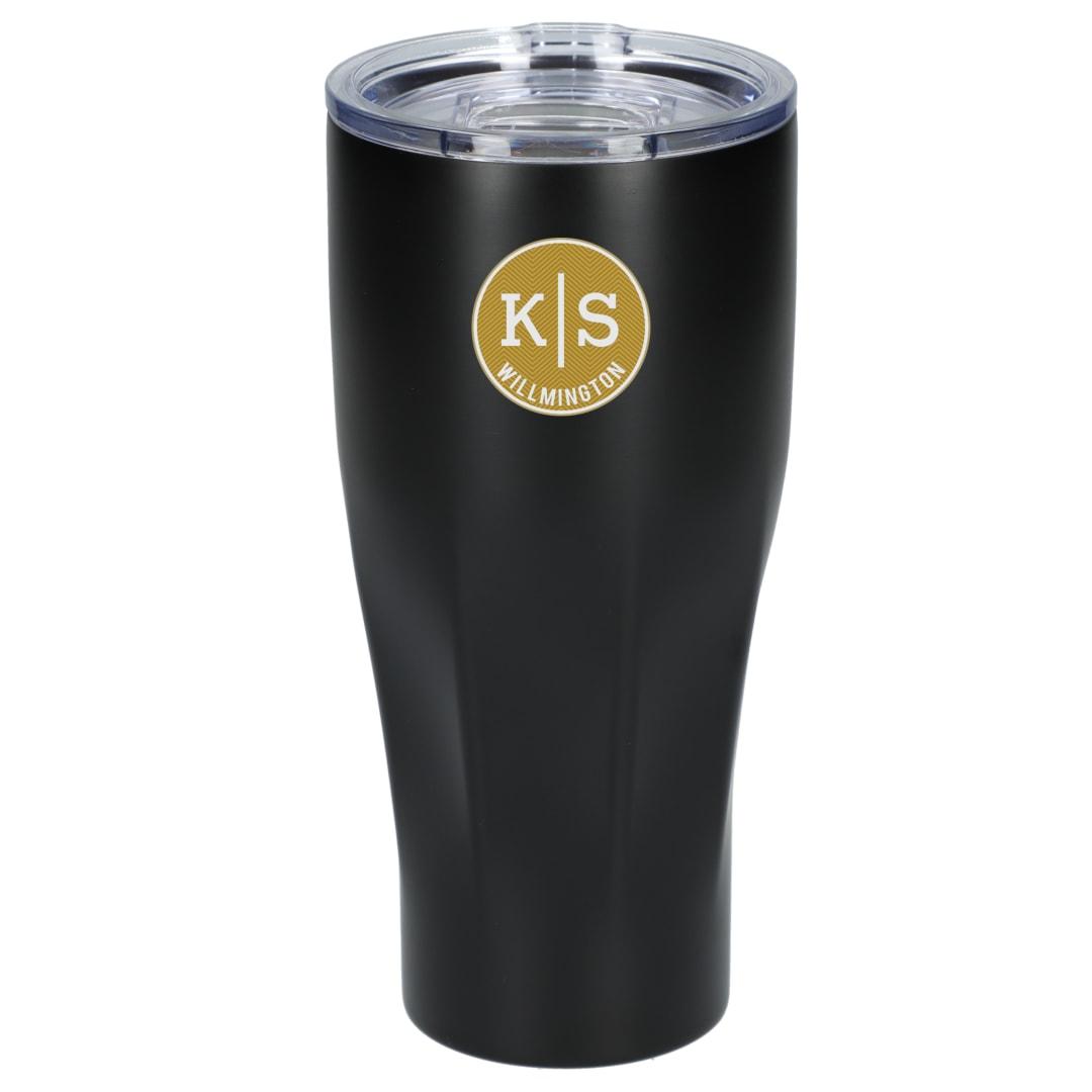 Victor recycled vacuum insulated tumbler 20oz Black miniatura 8
