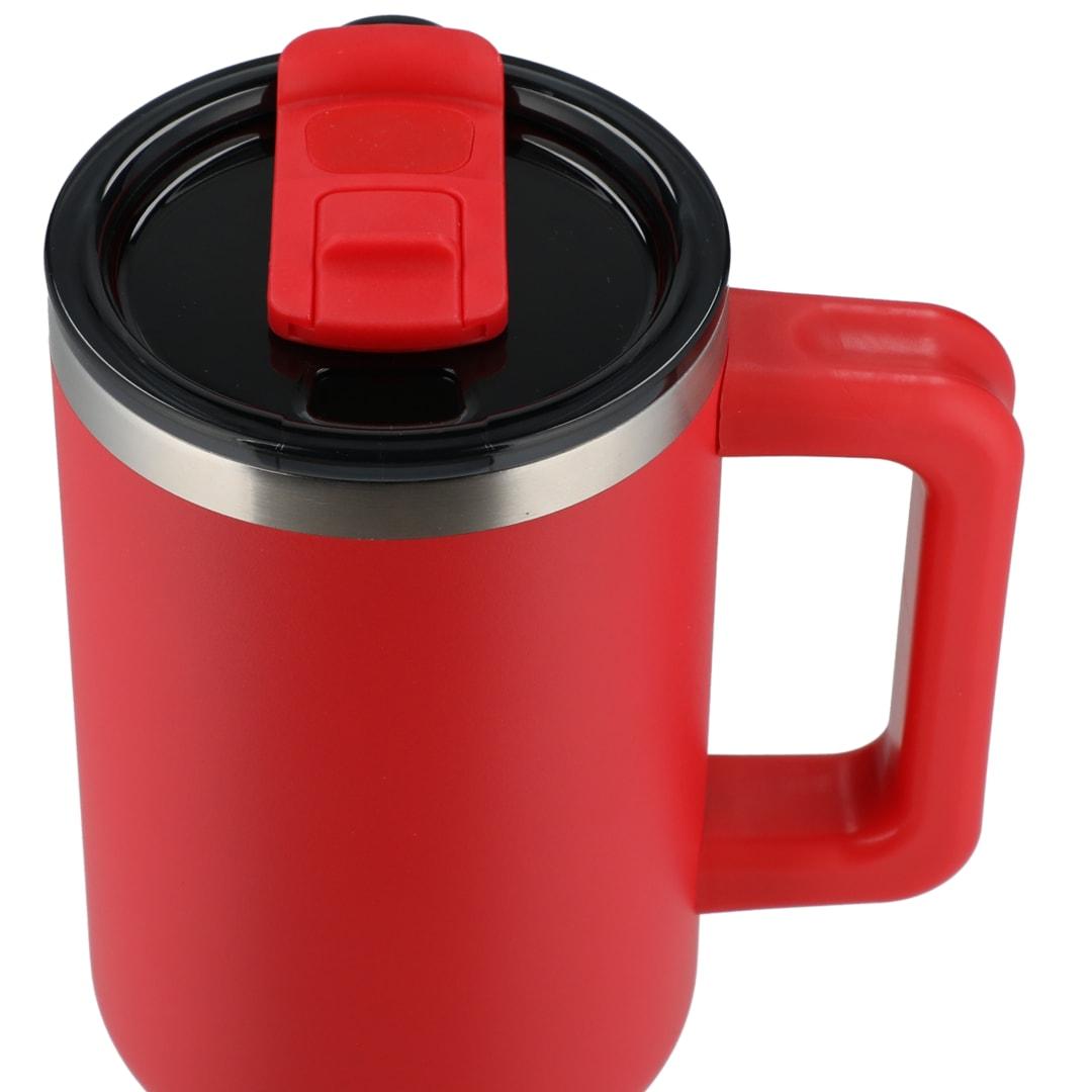 Pinnacle recycled travel tumbler with straw 40oz Black miniatura 41