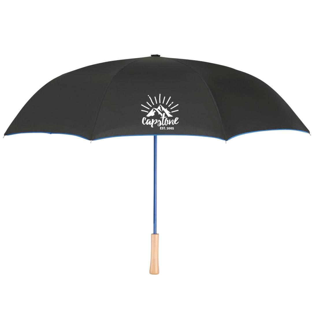 48 Recycled manual inversion umbrella Black miniatura 43
