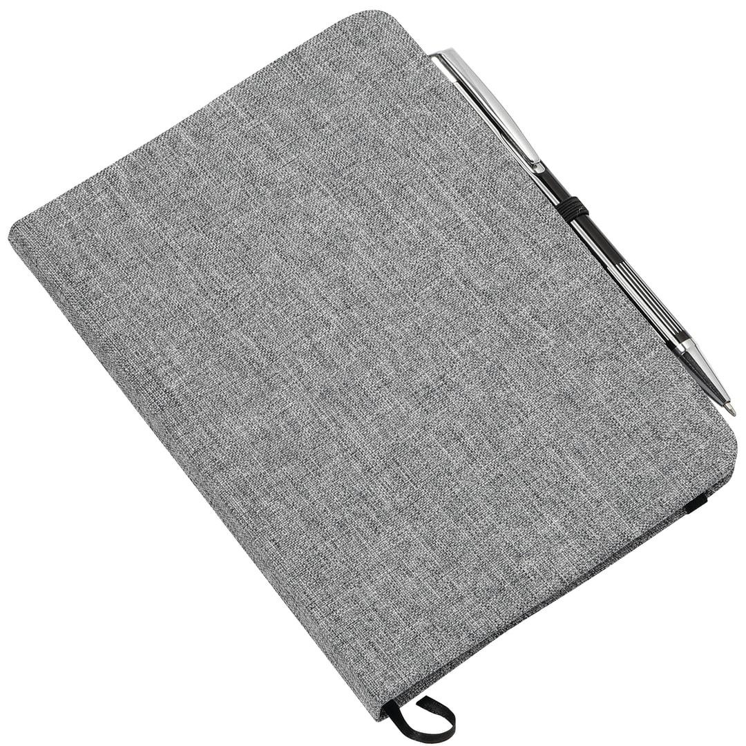 Fsc® mix 5 x 7 heathered bound notebook Grey miniatura 6