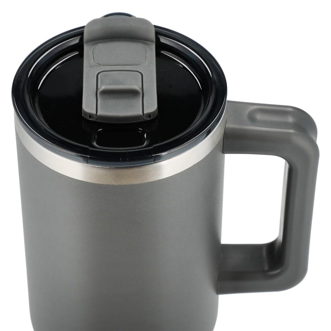 Pinnacle recycled travel tumbler with straw 40oz Black miniatura 21
