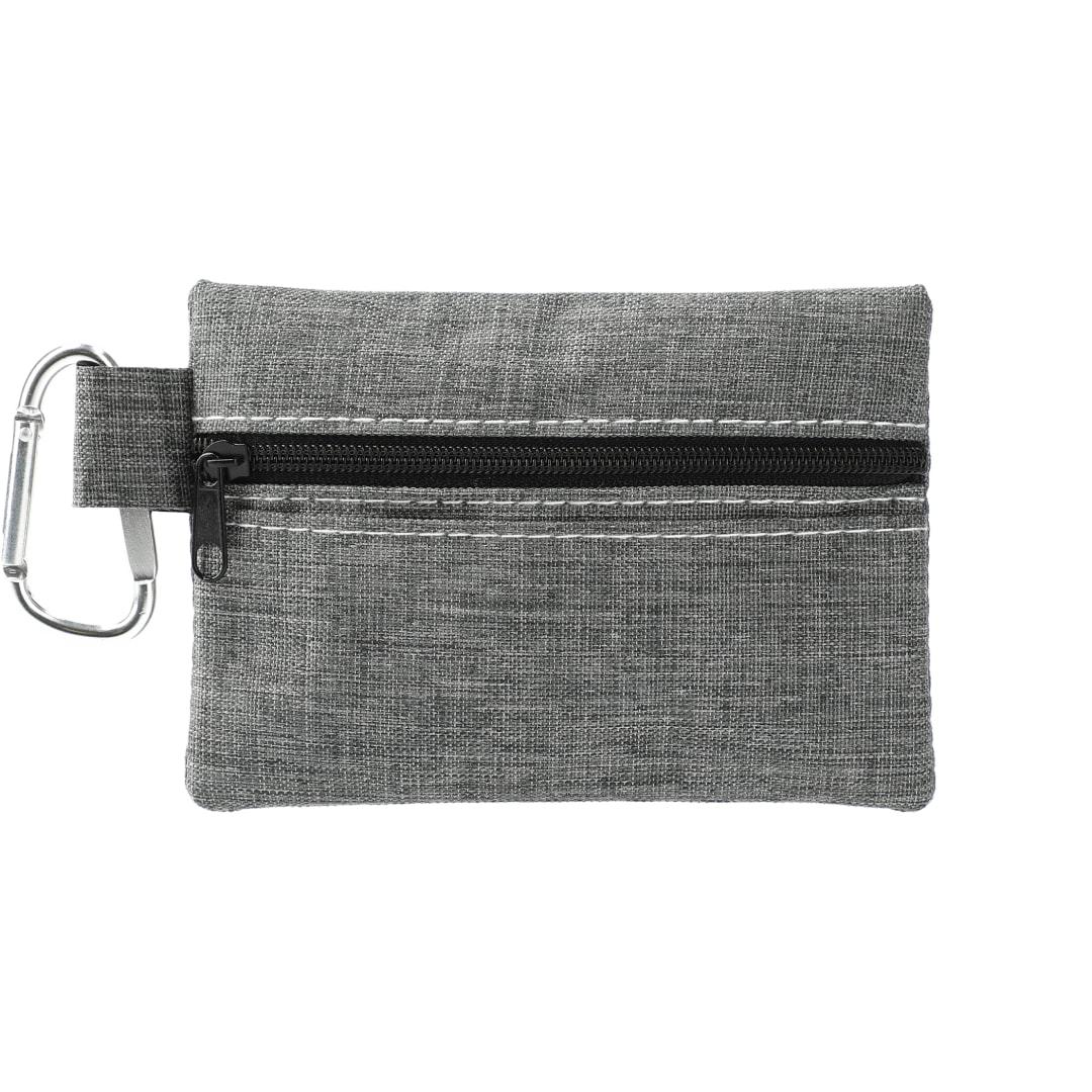 Zippered 20-piece first aid pouch Black miniatura 9