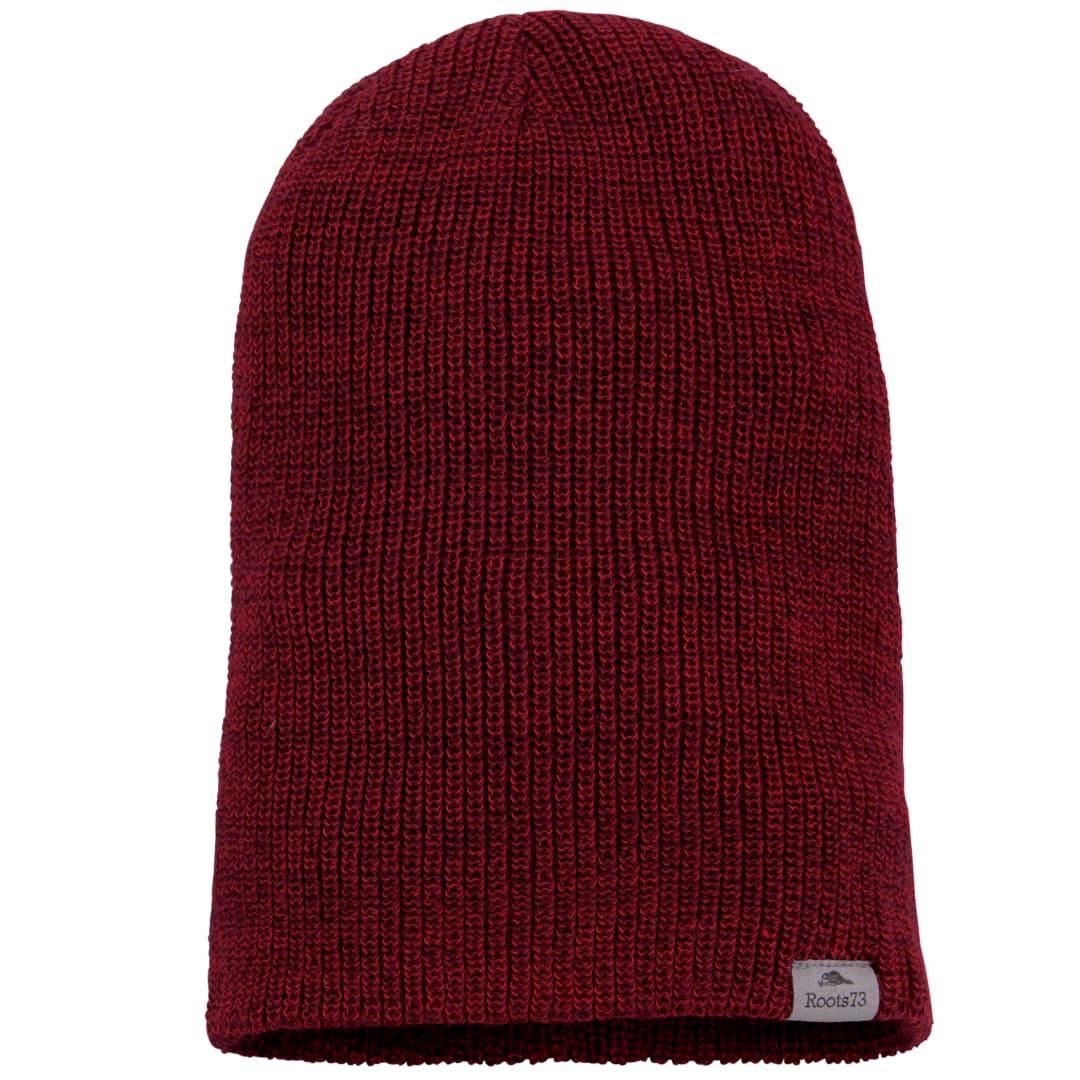 Unisex virden roots73 knit toque Grey front