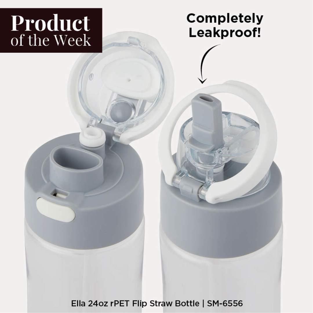 Ella rpet single wall sports bottle 24oz Red miniatura 2