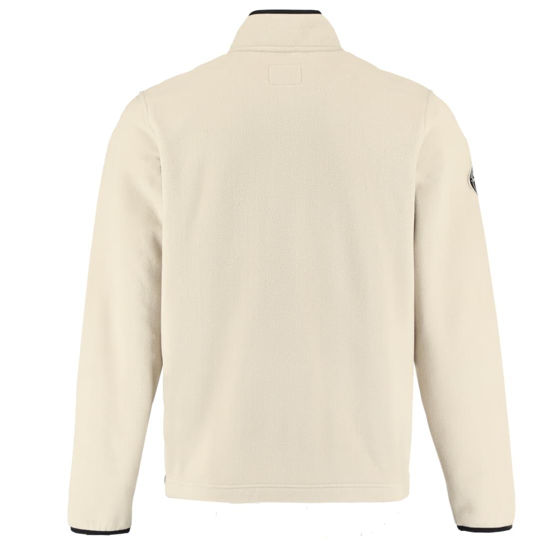 Roots73 westville eco microfleece full zip - mens Beige front