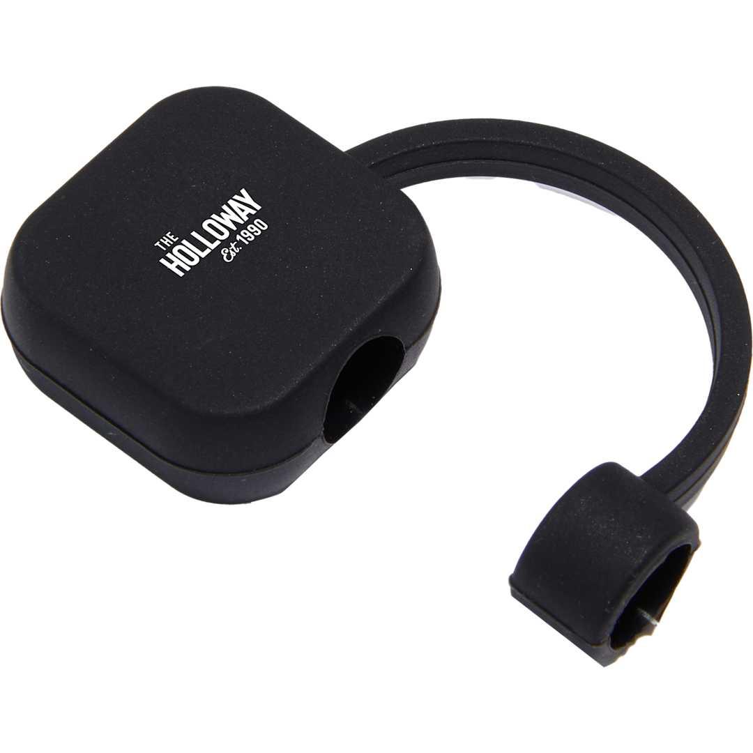 Silicone straw topper Black miniatura 9