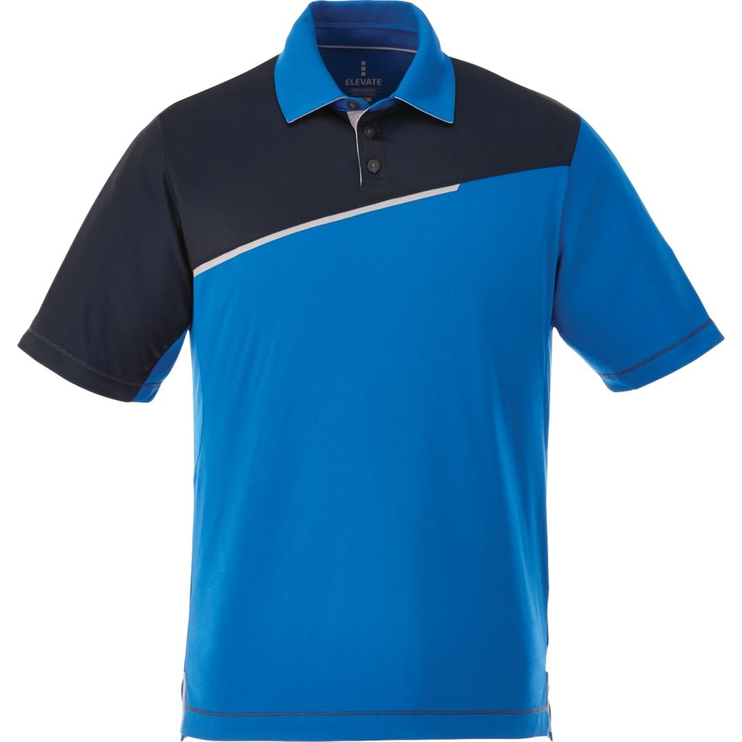 Mens prater short sleeve polo Grey miniatura 10