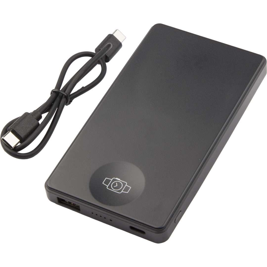 4000Mah magclick™ powerbank with iwatch charger Black miniatura 8