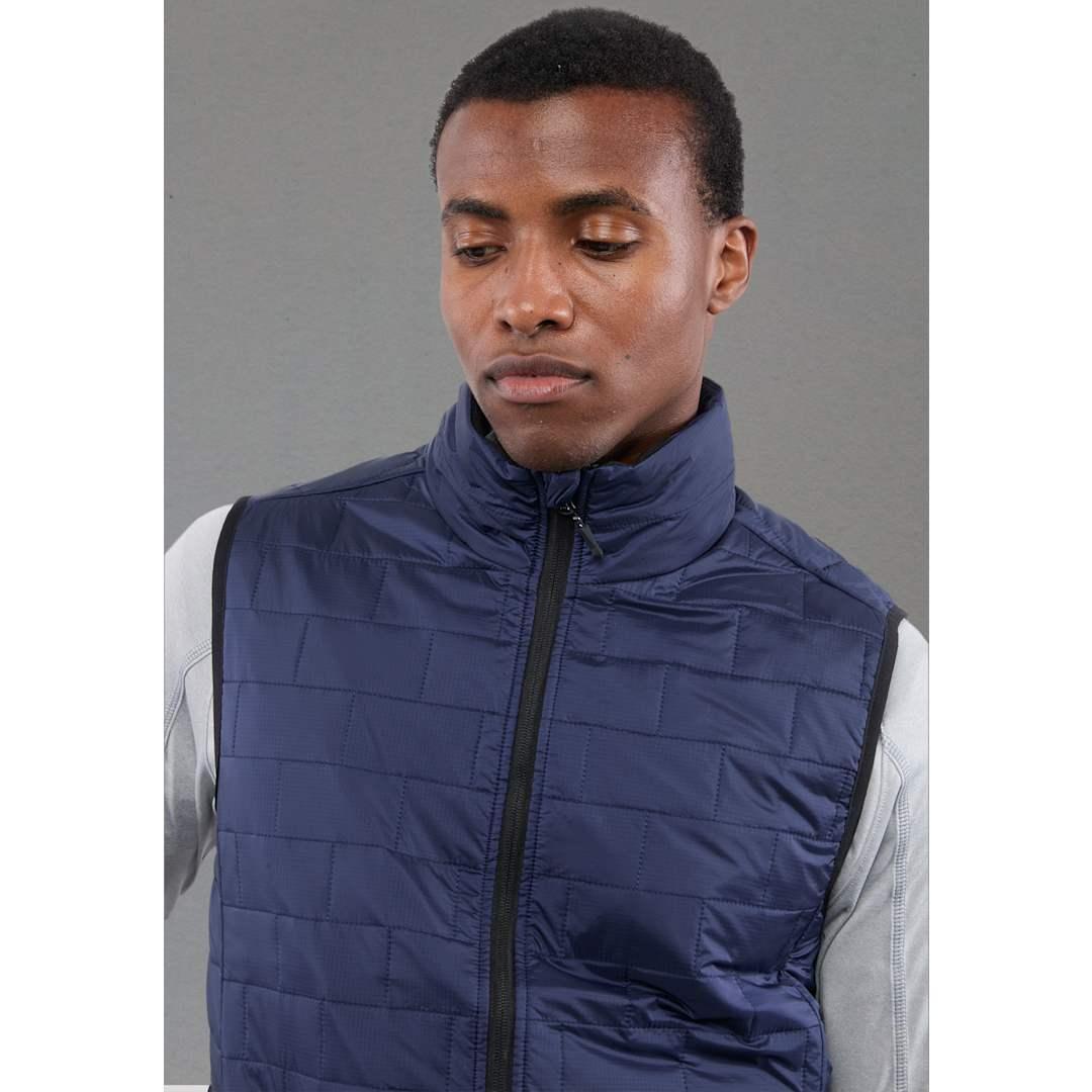Mens telluride packable insulated vest Navy Blue miniatura 6