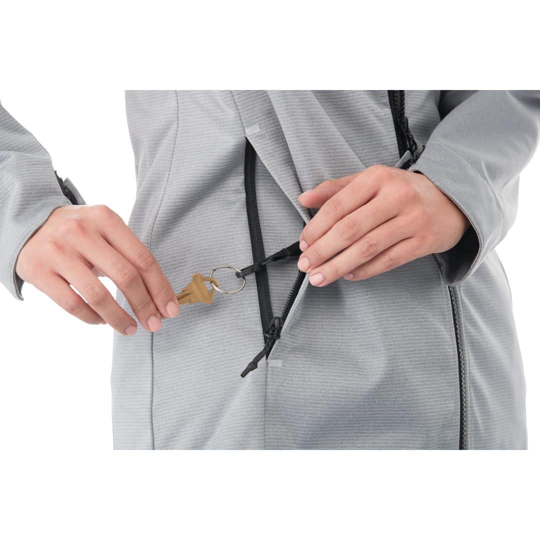 Womens bergamo softshell jacket Black miniatura 8