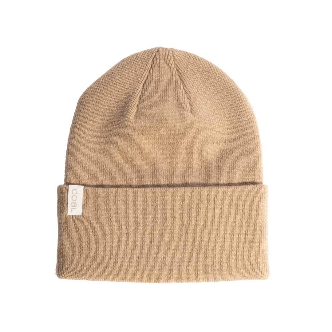 Coal uniform knit beanie Khaki front