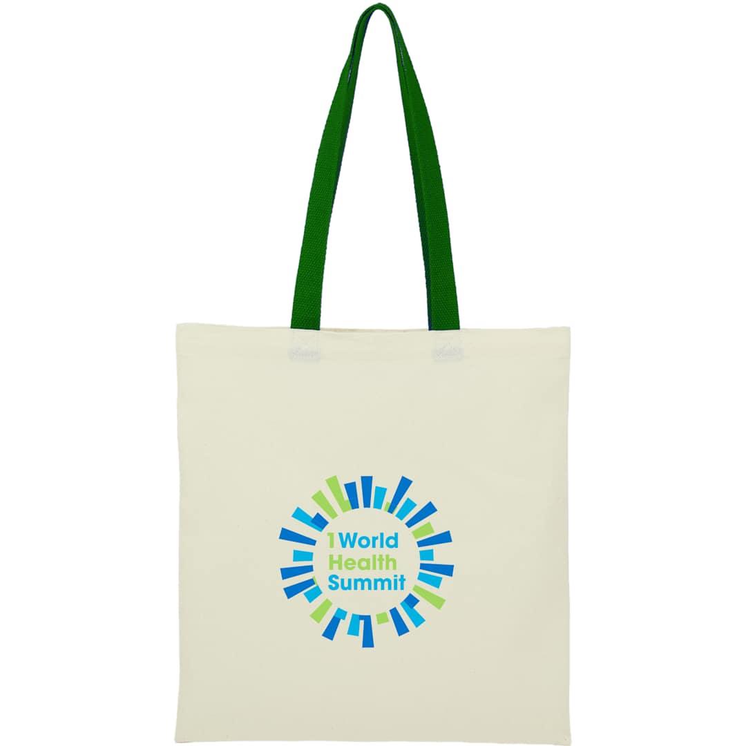 Nebraska 4oz recycled cotton convention tote Black miniatura 16