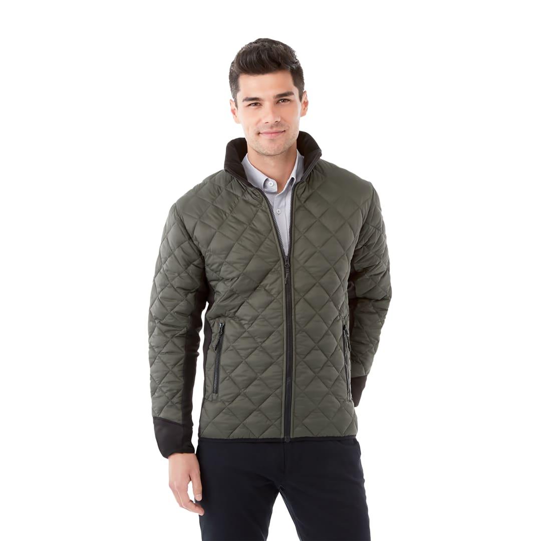 Mens rougemont hybrid insulated jacket Grey miniatura 6