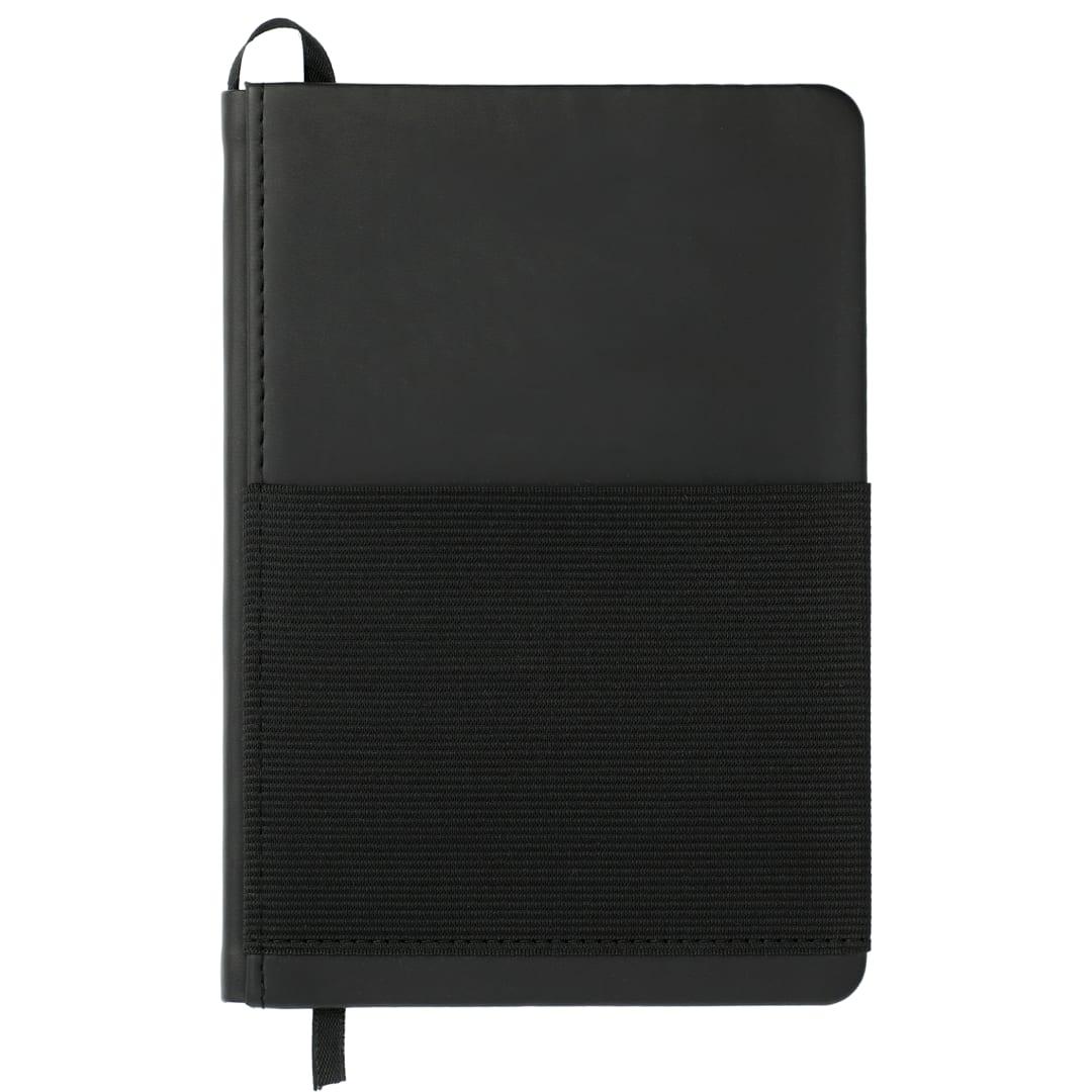 Fsc® mix 5 x 7 elastic phone pocket notebook Black miniatura 3
