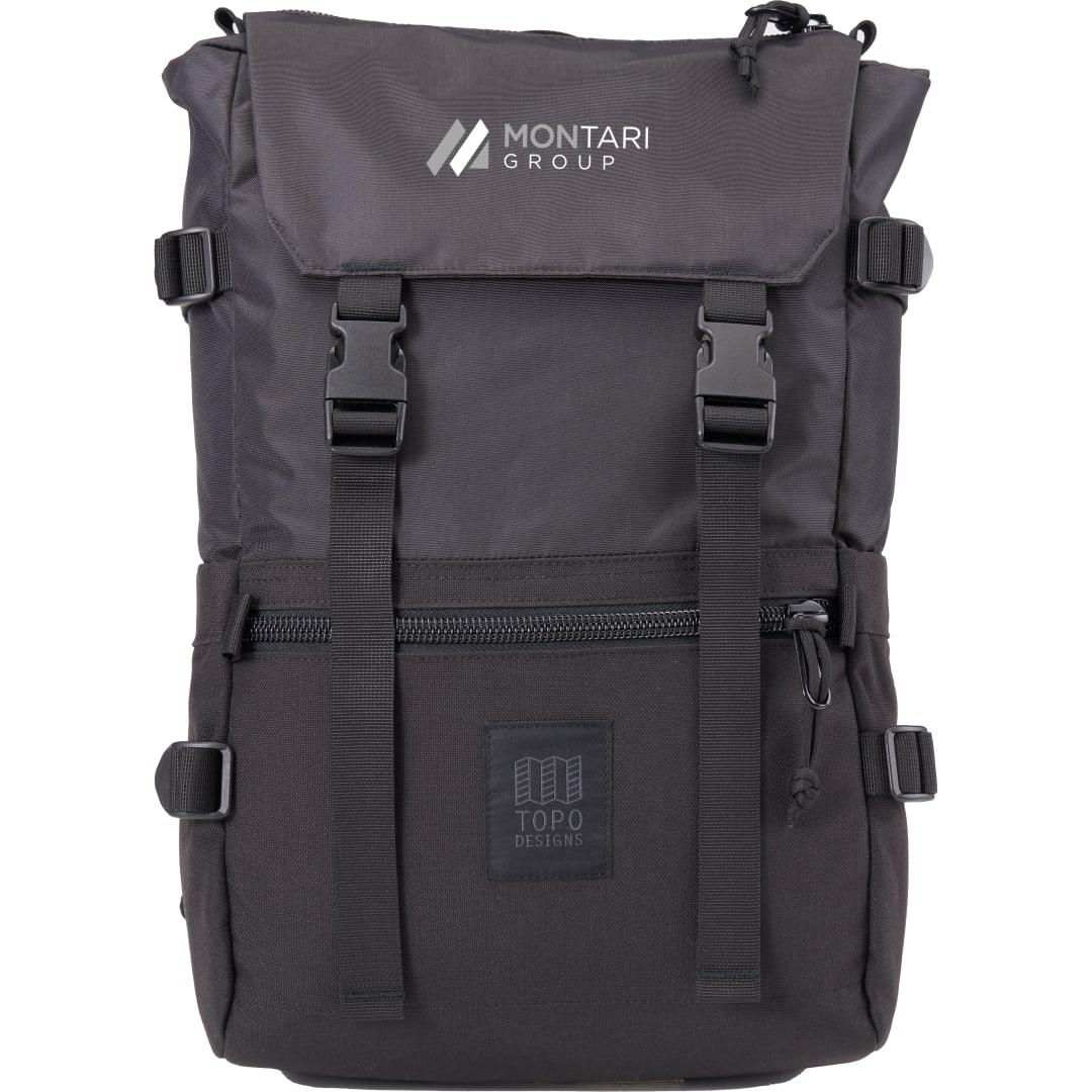 Topo designs recycled rover 15 laptop backpack Black miniatura 4