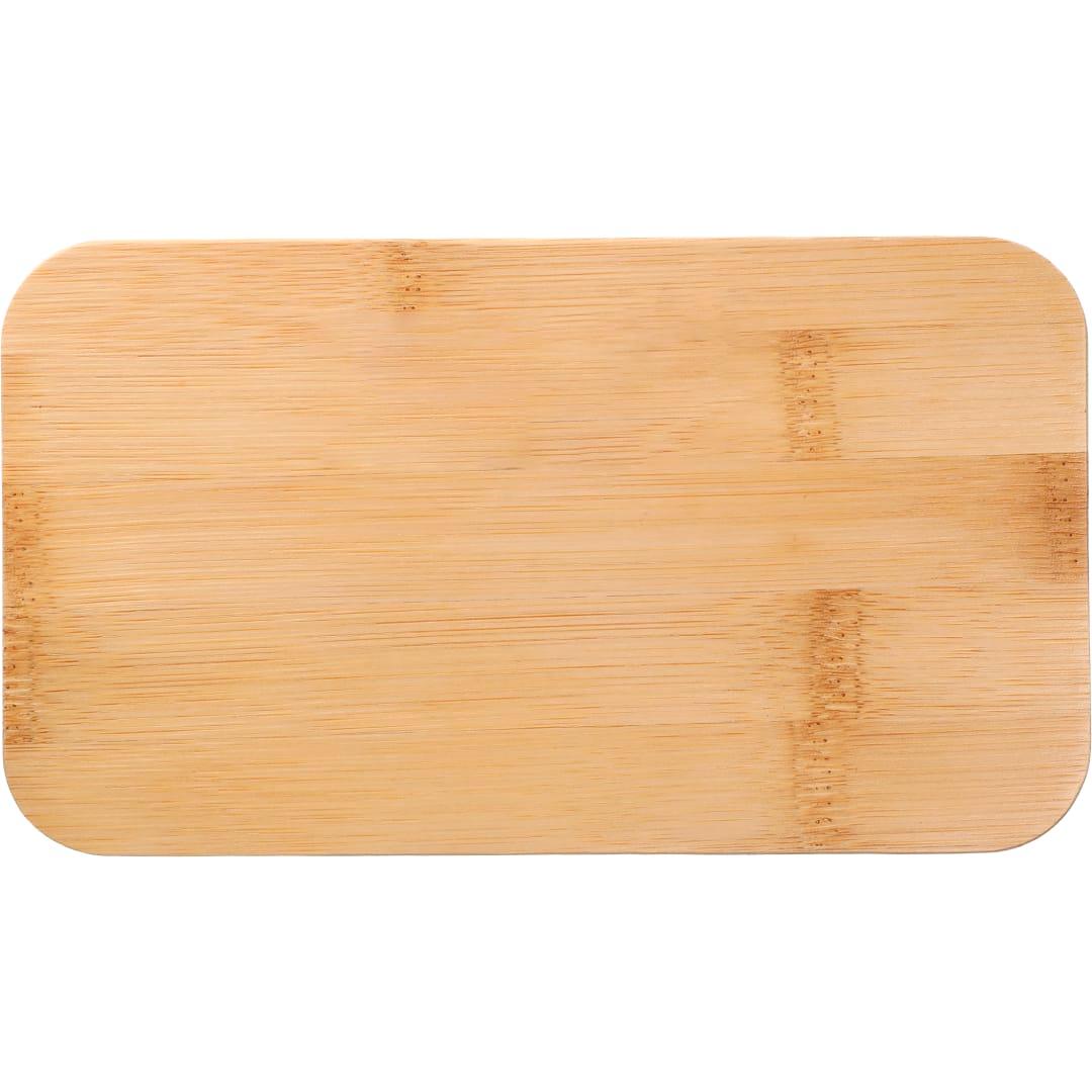 Stackable bamboo fiber bento box Beige miniatura 13