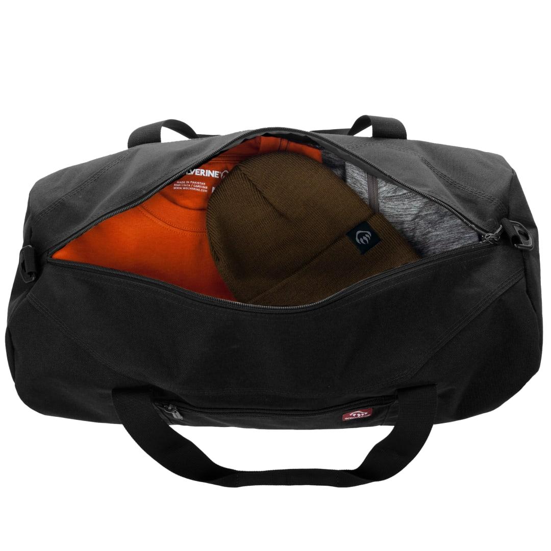 Wolverine 22 center zip duffle Black miniatura 3