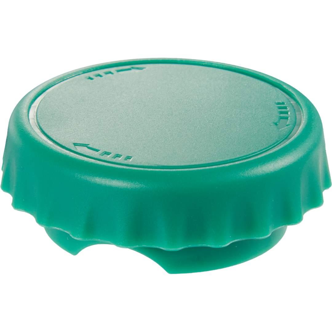 Recycled bottle topper & opener Black miniatura 21