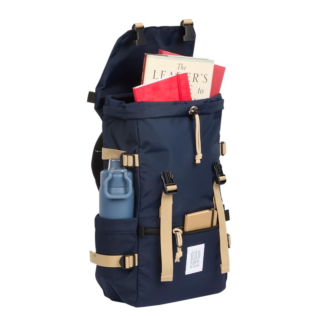Topo designs recycled rover 15 laptop backpack Black miniatura 6