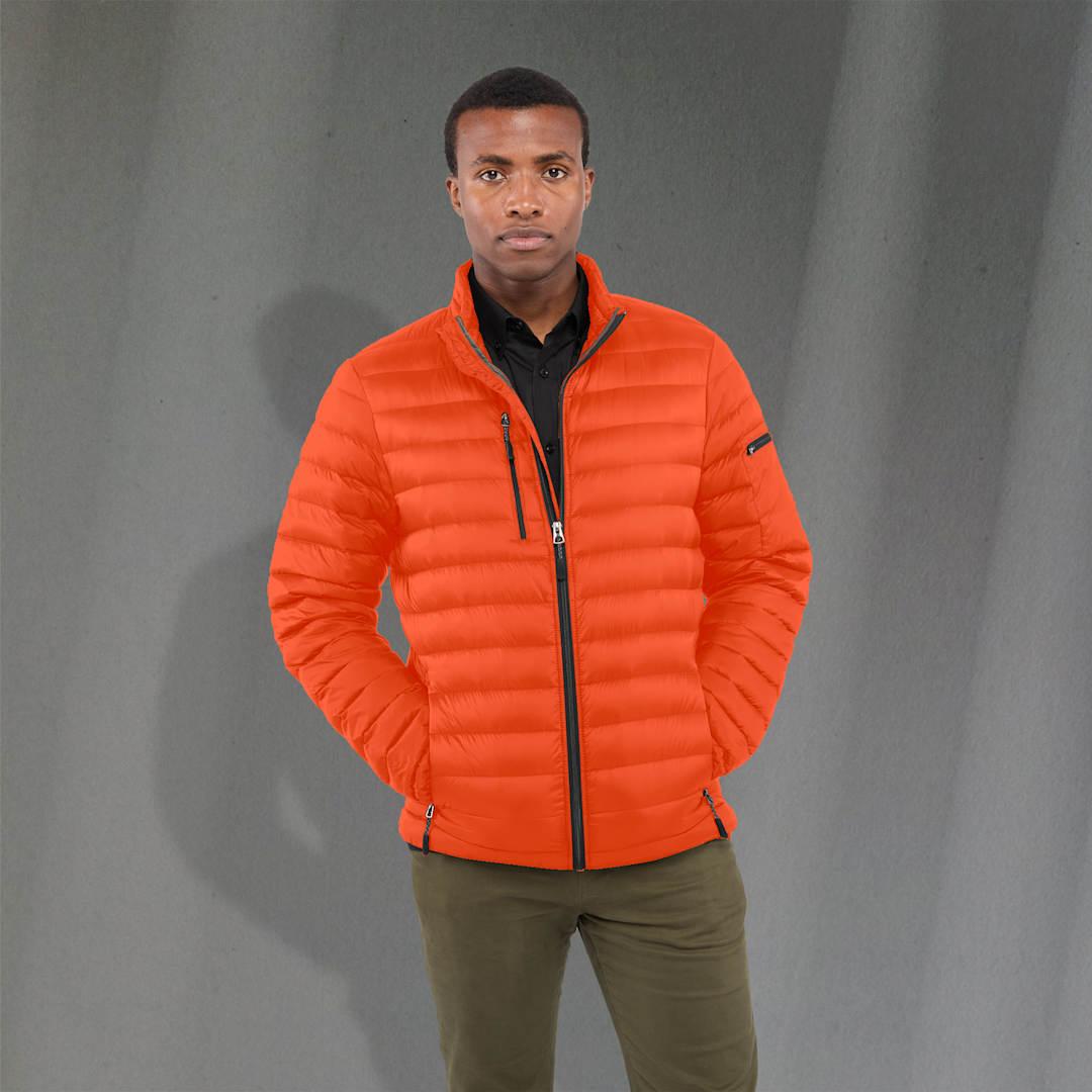 Mens whistler light down jacket Black miniatura 2