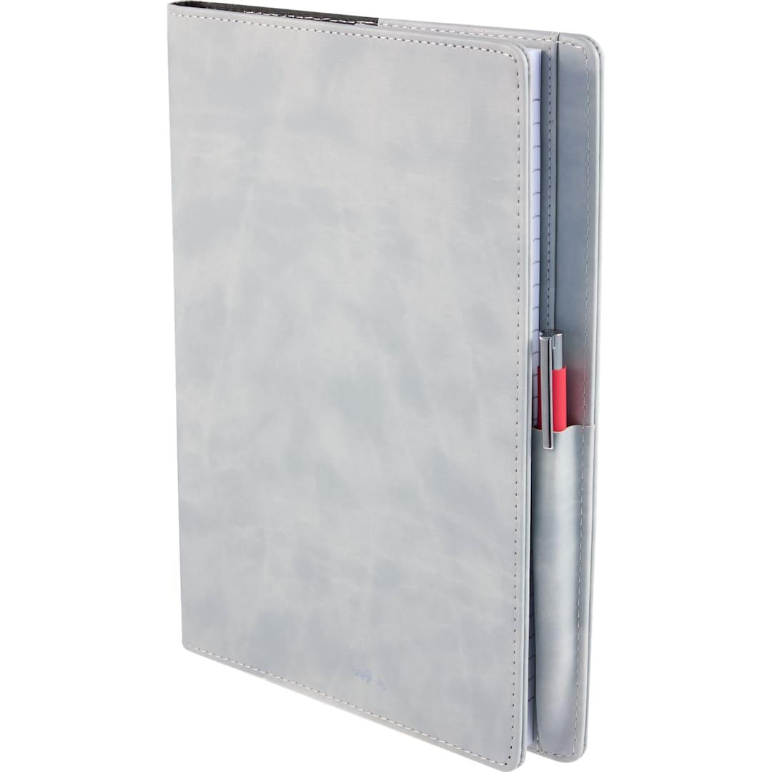 7 X 10 fsc® recycled morano refillable journal Black miniatura 7
