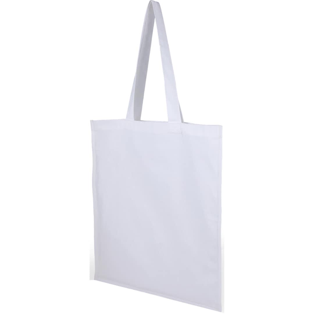 Double-stitched 8oz organic cotton tote Navy Blue miniatura 9