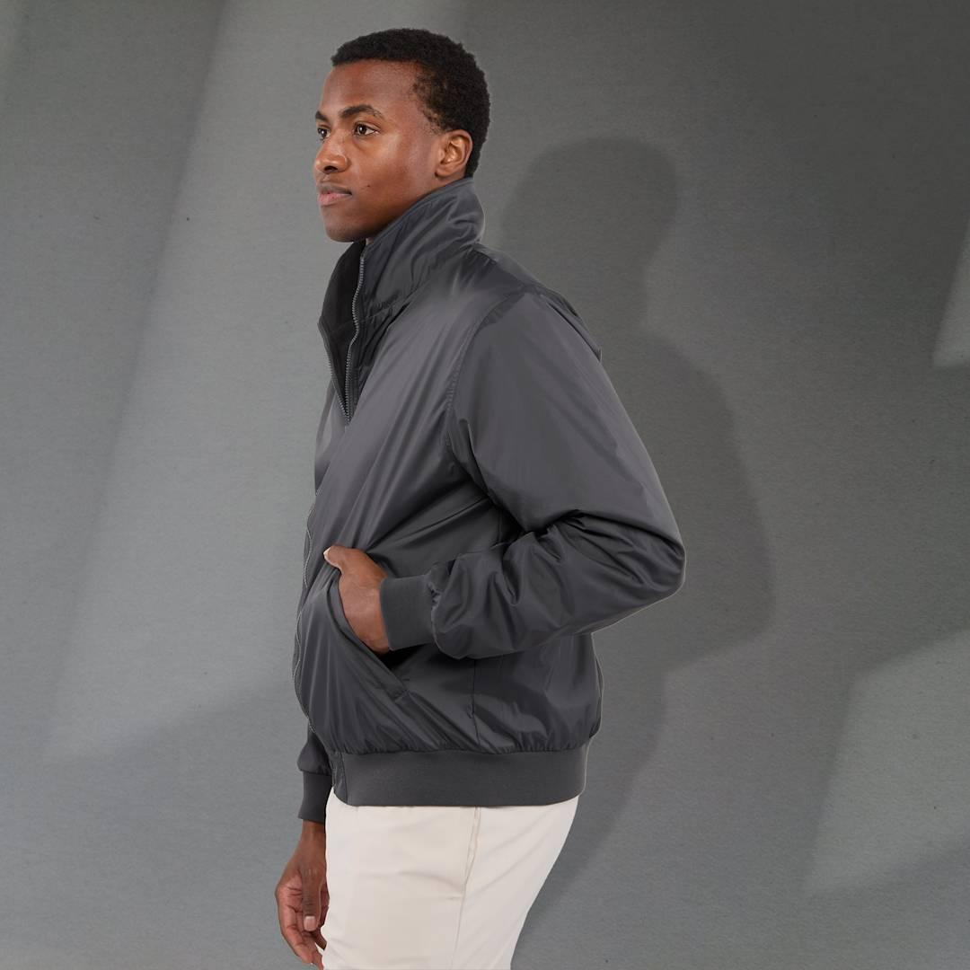 Belford eco fleece lined jacket - gender neutral Grey miniatura 10