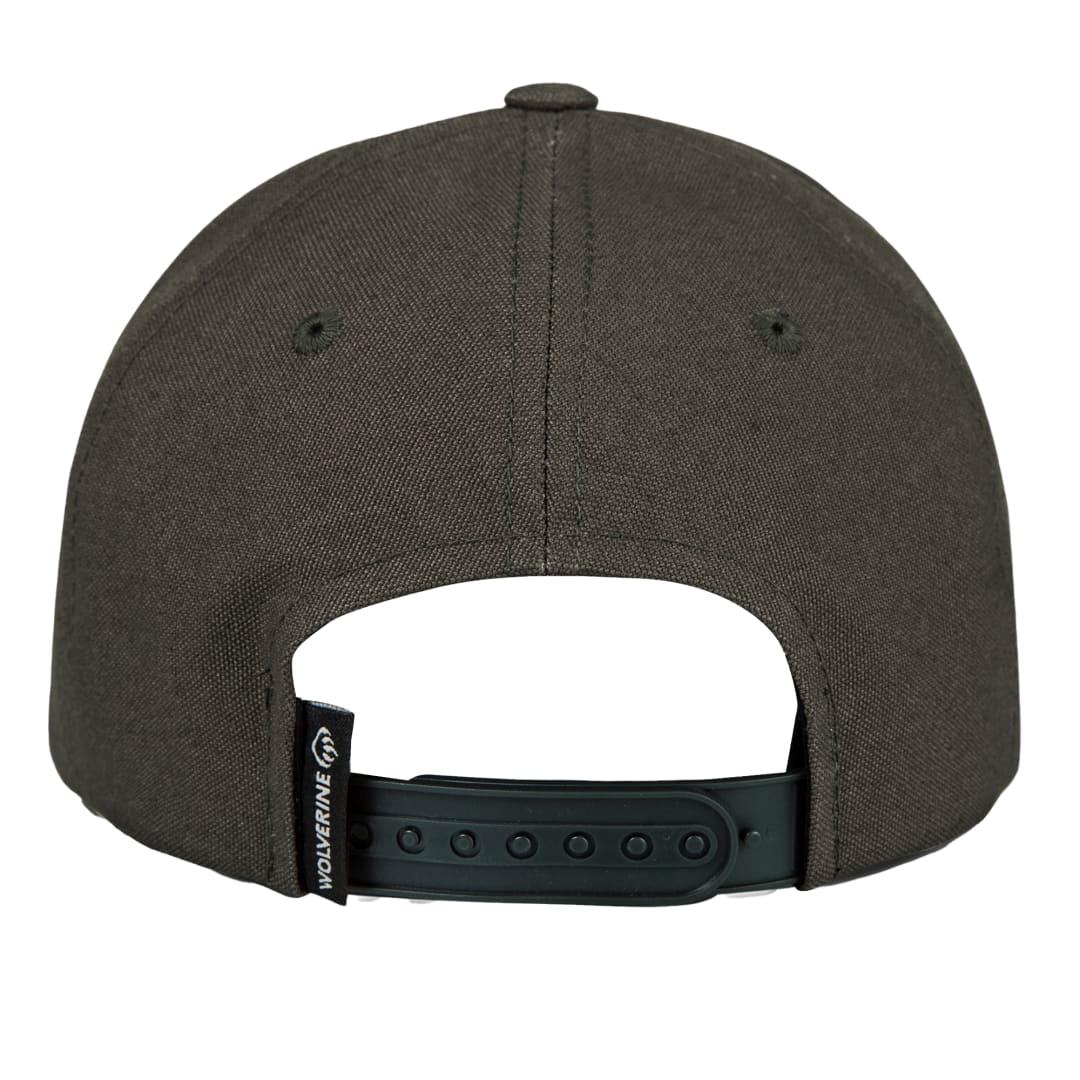 Wolverine grey claw label 6 panel cap Black miniatura 18