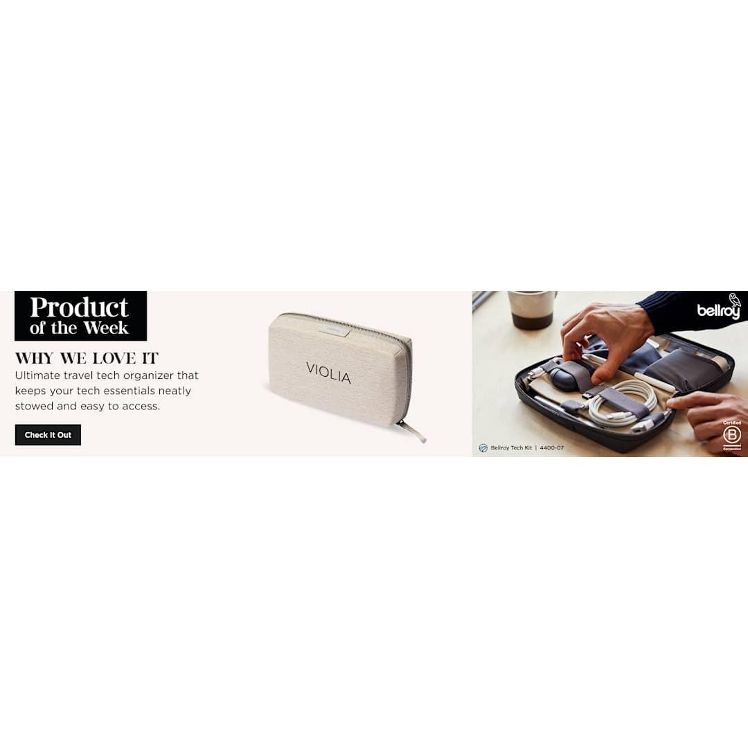 Bellroy tech kit Black front