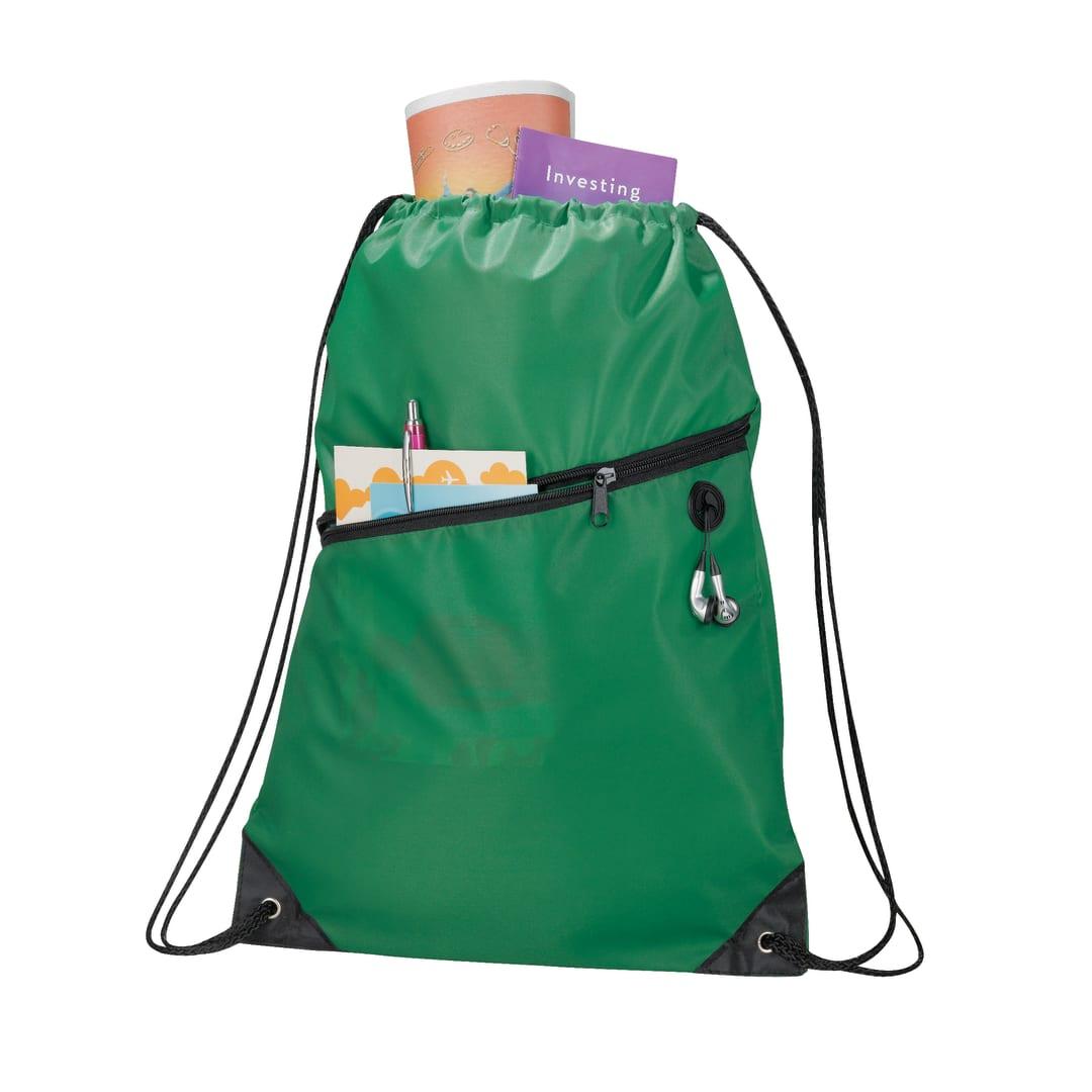 Robin drawstring bag Green miniatura 10