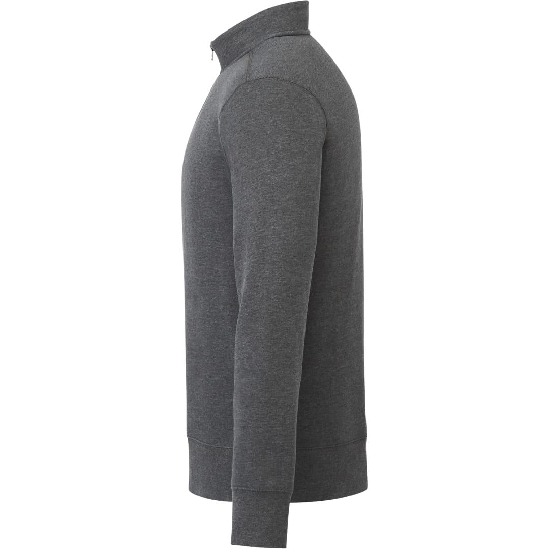 Mens dayton fleece half zip Black miniatura 15