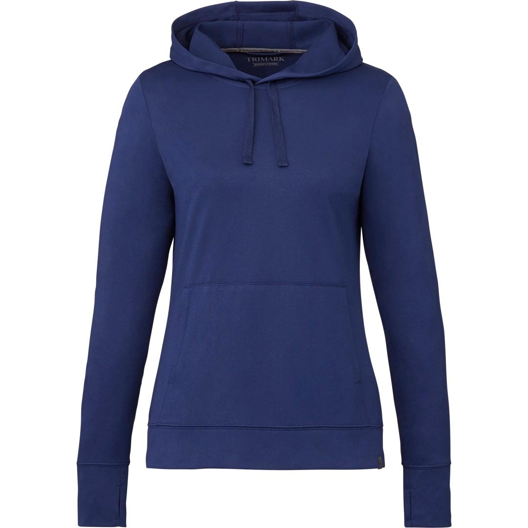 Womens lavar eco knit hoody Navy Blue miniatura 3