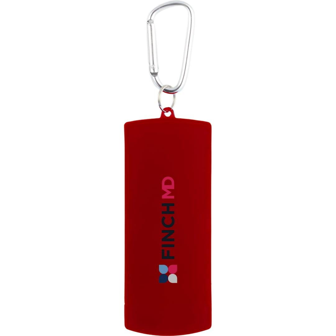Recycled bandage dispenser with carabiner Blue miniatura 29