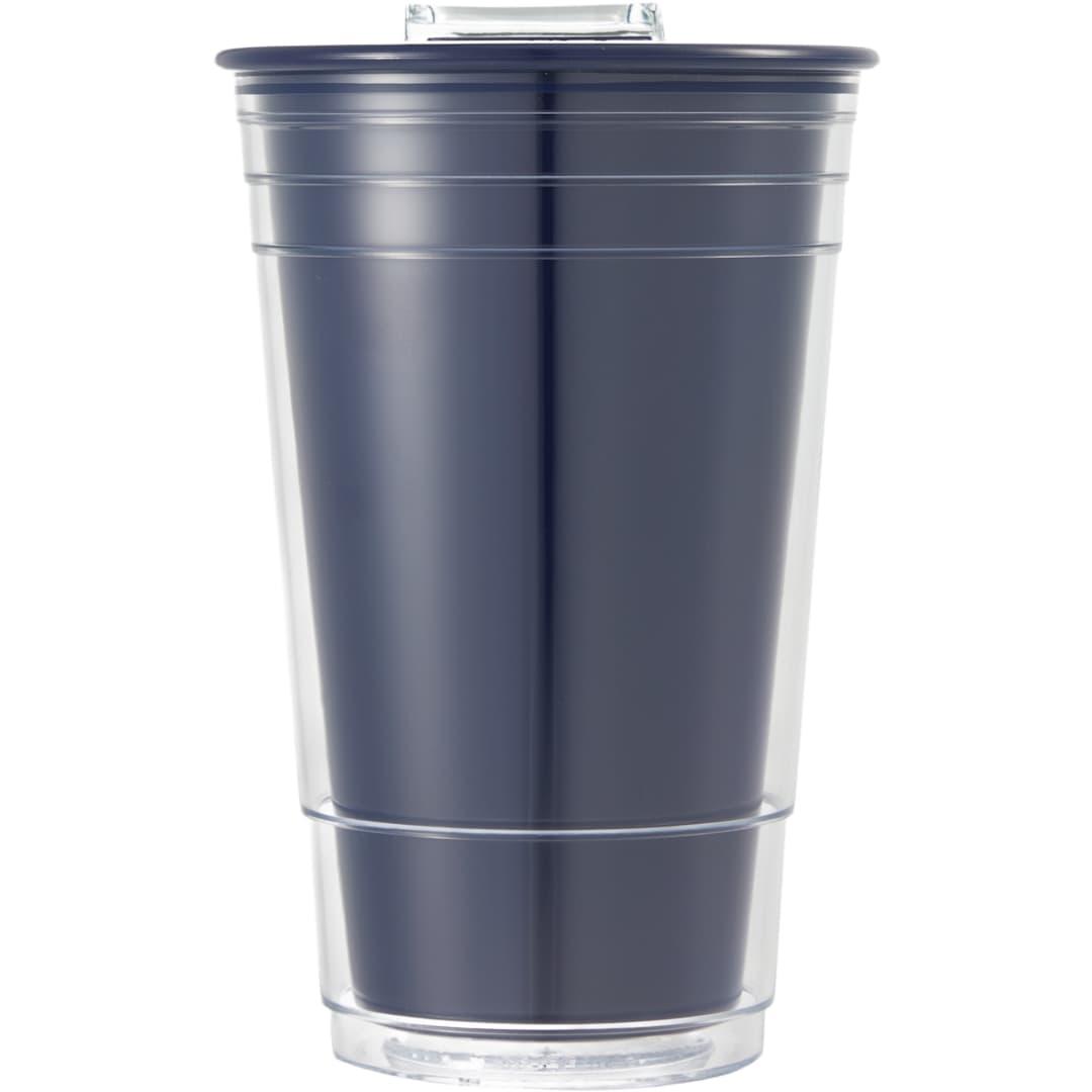 Mipsy recycled double wall tumbler 16oz Black miniatura 17