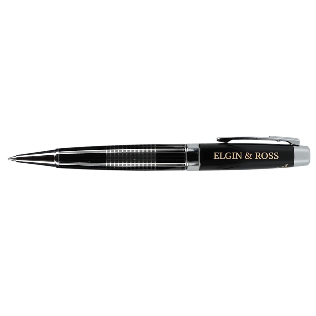 Newton recycled brass gel ballpoint Black miniatura 6