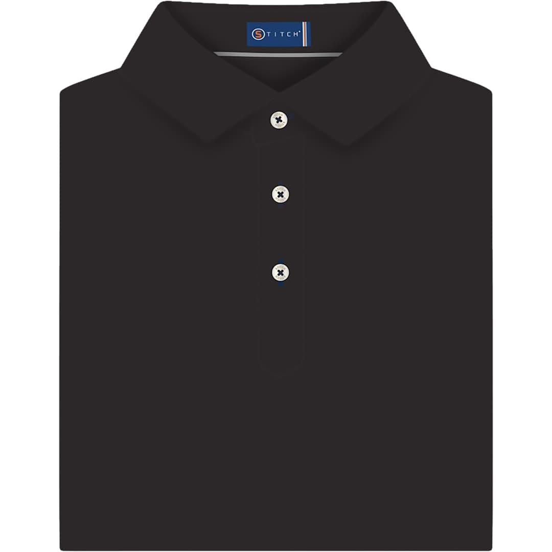 Stitch® solid pique polo White miniatura 18