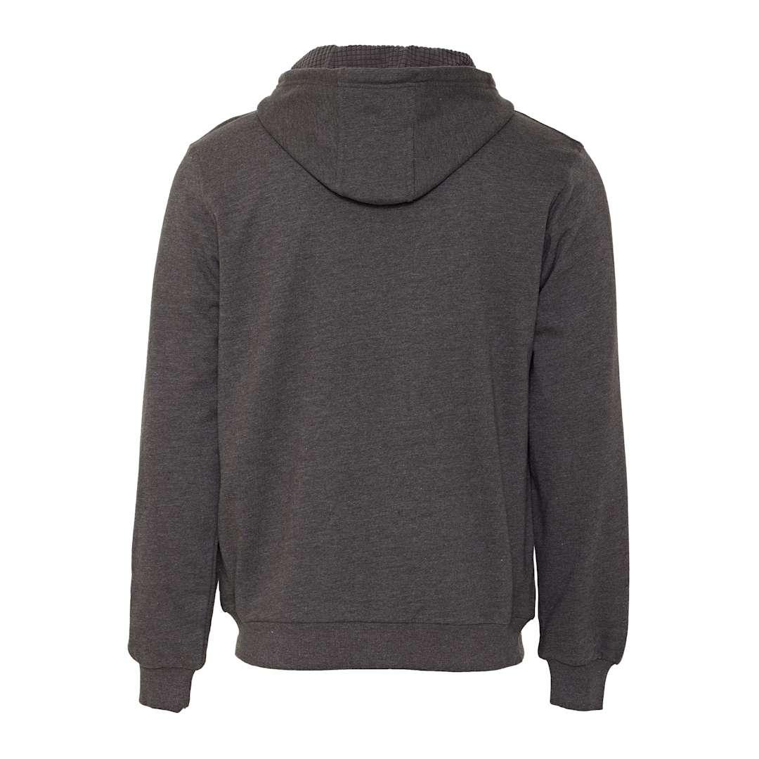 Berne heritage grid fleece-lined zip sweatshirt - mens Black miniatura 3