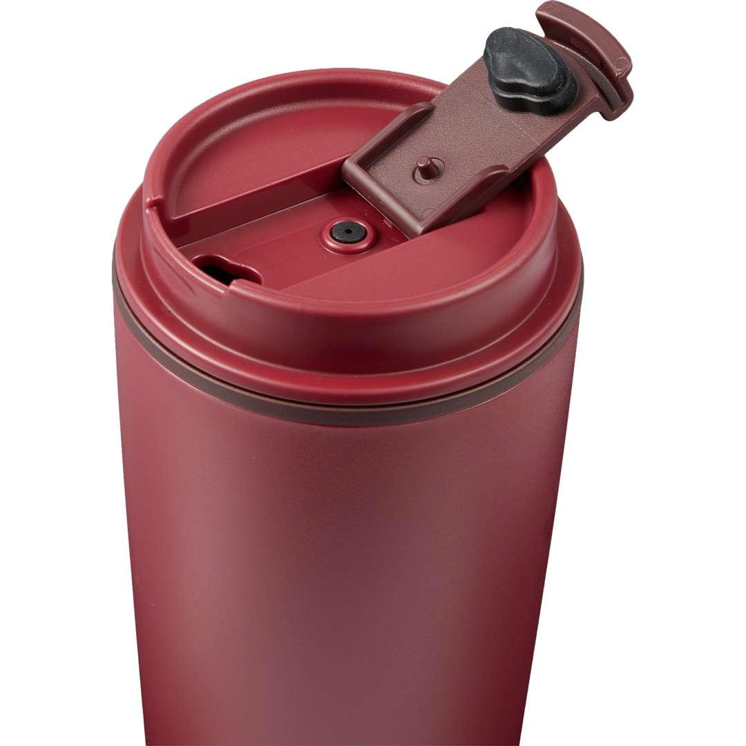 Cooper rpp double wall tumbler w/ flap lid 16oz Black miniatura 29