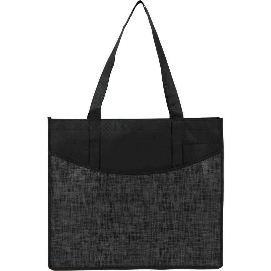 Brooke recycled non-woven convention tote Blue miniatura 5