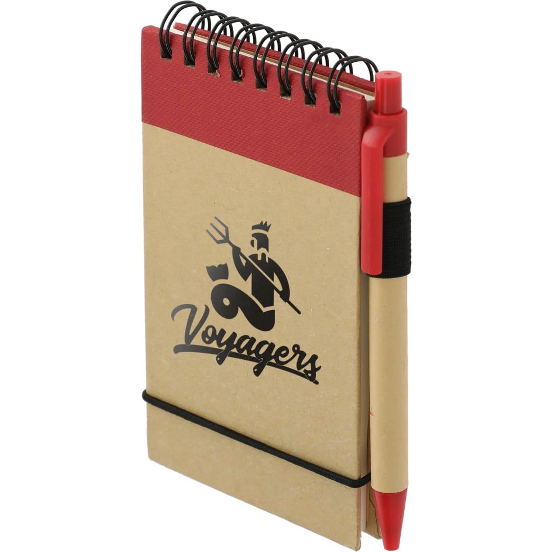 Fsc® mix 5 x 3 recycled jotter with pen Natural miniatura 29